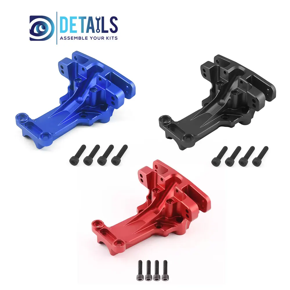 Hobby Details Aluminum Front Upper Differential Cover part for TRX X-Maxx RC Cars A: Blue B: Black C: Red