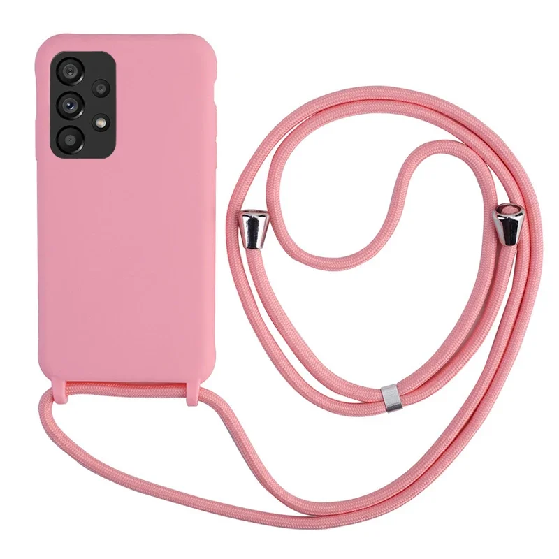 Lanyard Fall Für Samsung Galaxy A54 A14 A34 A13 A33 A53 A73 A12 A52 A32 A51 A71 S23 S22 S21 Plus S20 FE Soft Cover – Detail 9