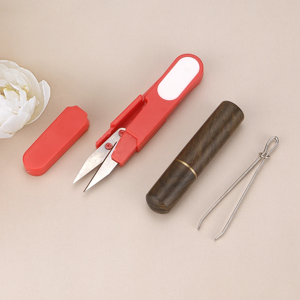 Sewing Scissors, Drawstring Replacement Threaders Tool, Sewing Needle Storage Tube, Stitching Snip For DIY, Household Supplies
