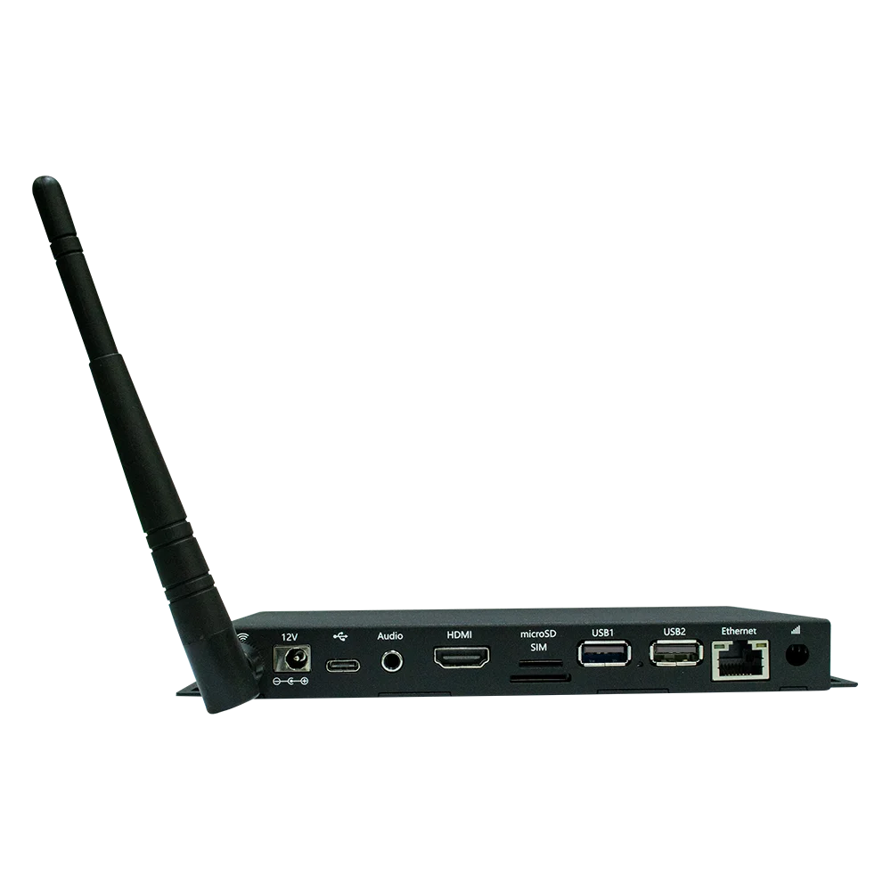 Manufacturer B Series Rockchip  RK3399 Android 10 4K Digital Signage Media Player With WIFI BT IR