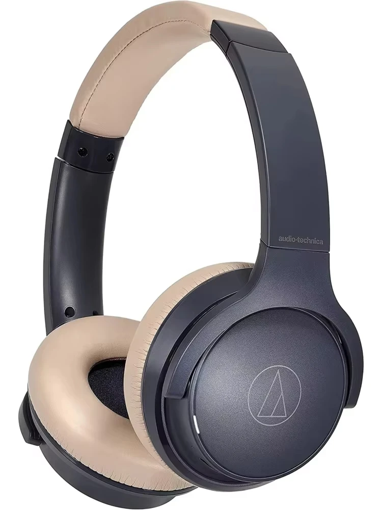 سماعات بلوتوث Audio Technica ATH-S220BT سماعات رأس سلكية/لاسلكية محمولة قابلة للطي SBC سماعات موسيقى ستيريو #6