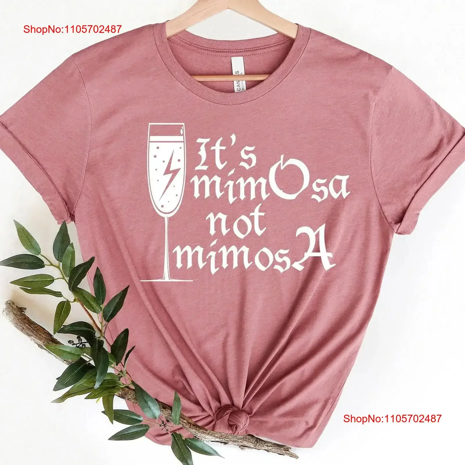 It's Mimosa NoT T Shirt Wizard Best friends Book reading magic bookish gift for reader vacation vintage Washed Comfortable