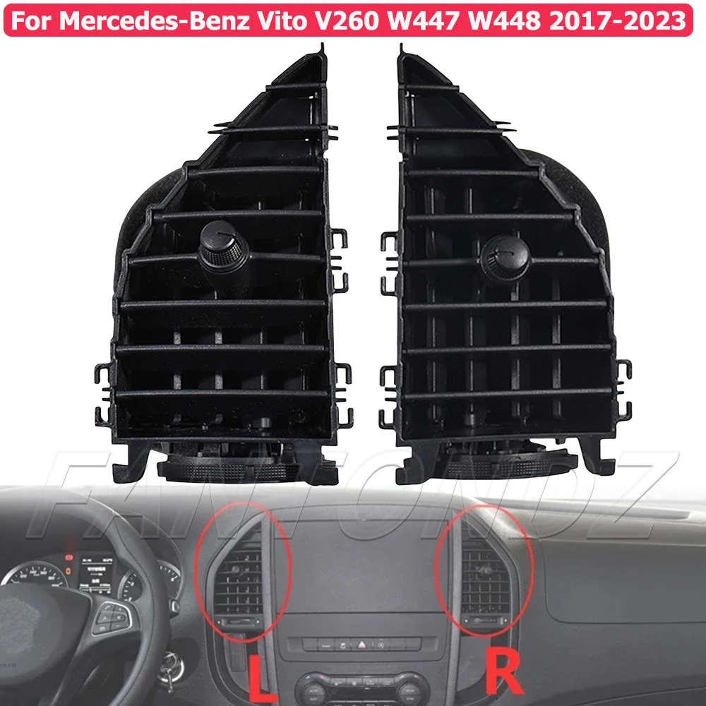 A4478300654 Front Dashboard Center A/C Grille Vent Klimaanlage Outlet Für Mercedes Benz Vito V260 W447 W448 A4478300454 – Detail 1
