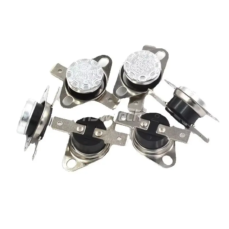 KSD301 250V 10A Normally Open/Normally Close NO Thermostat Temperature Thermal Control Switch DegC 40-150 Celsius Degree