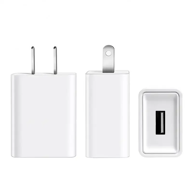 Адаптер для быстрой зарядки с американской вилкой, 5 В, 2 А, один USB-разъем для зарядки телефона, настенное зарядное устройство для путешествий в США, Японии, Таиланде, Канаде, Колумбии
