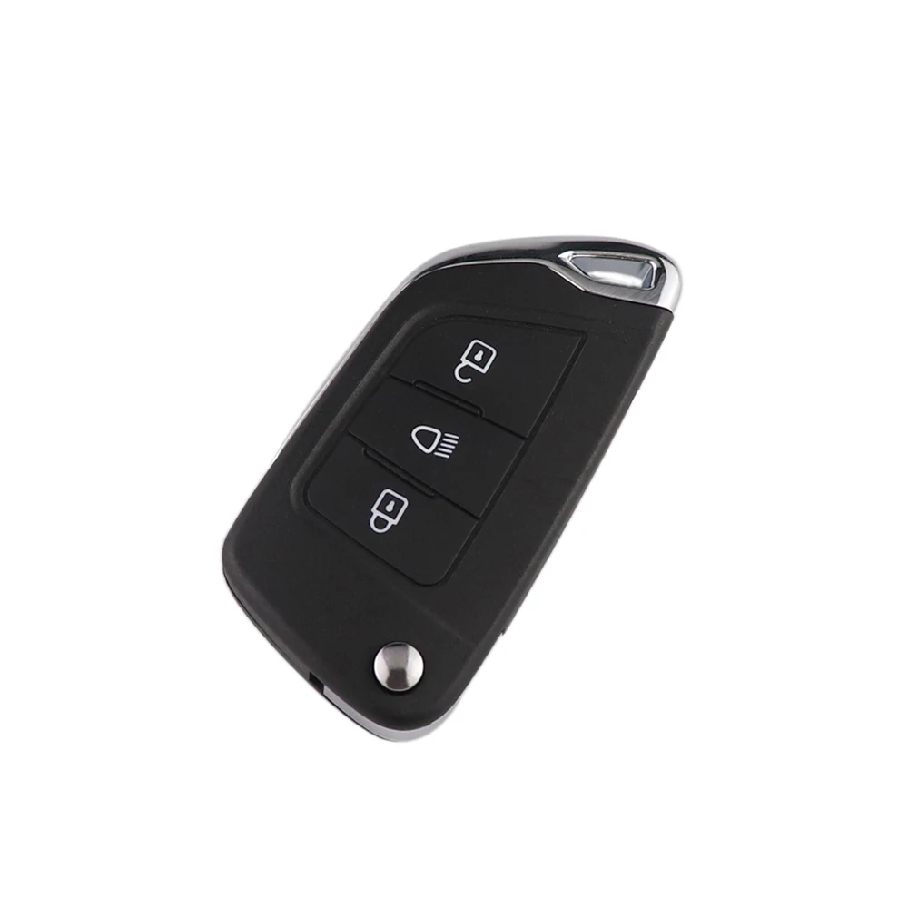 Modified Flip Remote Key Shell For Citroen С2 C4 С3 С5 C6 For Peugeot 107 207 307 407 306 308 408 508 Partner CE0523 CE0536