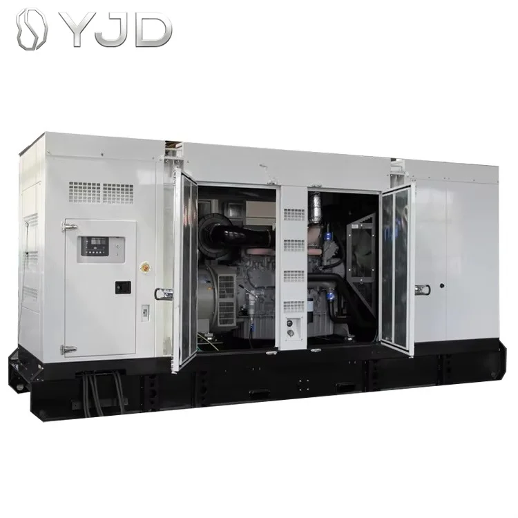 GB-SC700 700kVA 200kVA Diesel Silent Generator Set 50Hz 24V DC Electric Start with Swedish Engine