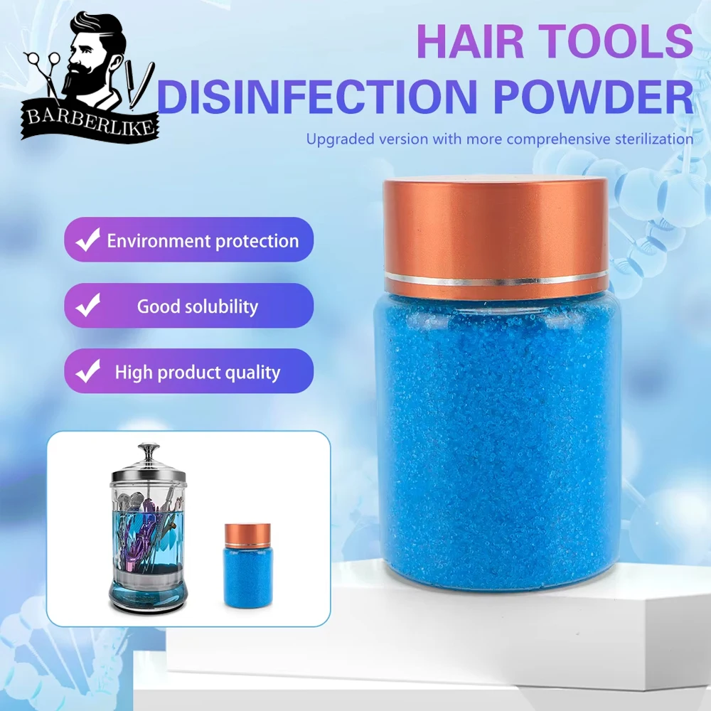 Salon 75g Disinfection Powder for Hair Comb Clipper Scissors Sanitizer Hair Salon Barbershop Accessaries