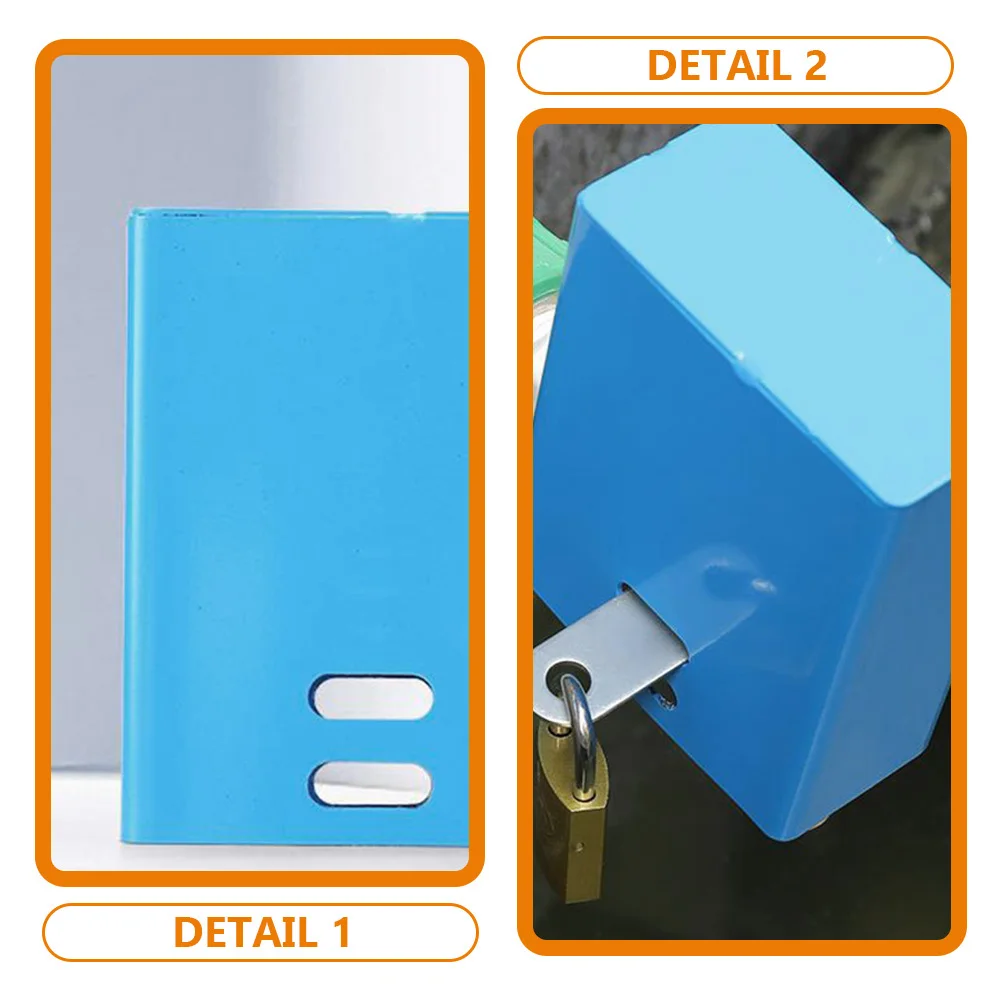 

1Set Outdoor Faucet Lock Hose Bib Security System Sunresistant Dropproof No Tools Required for Yard Public Toilets