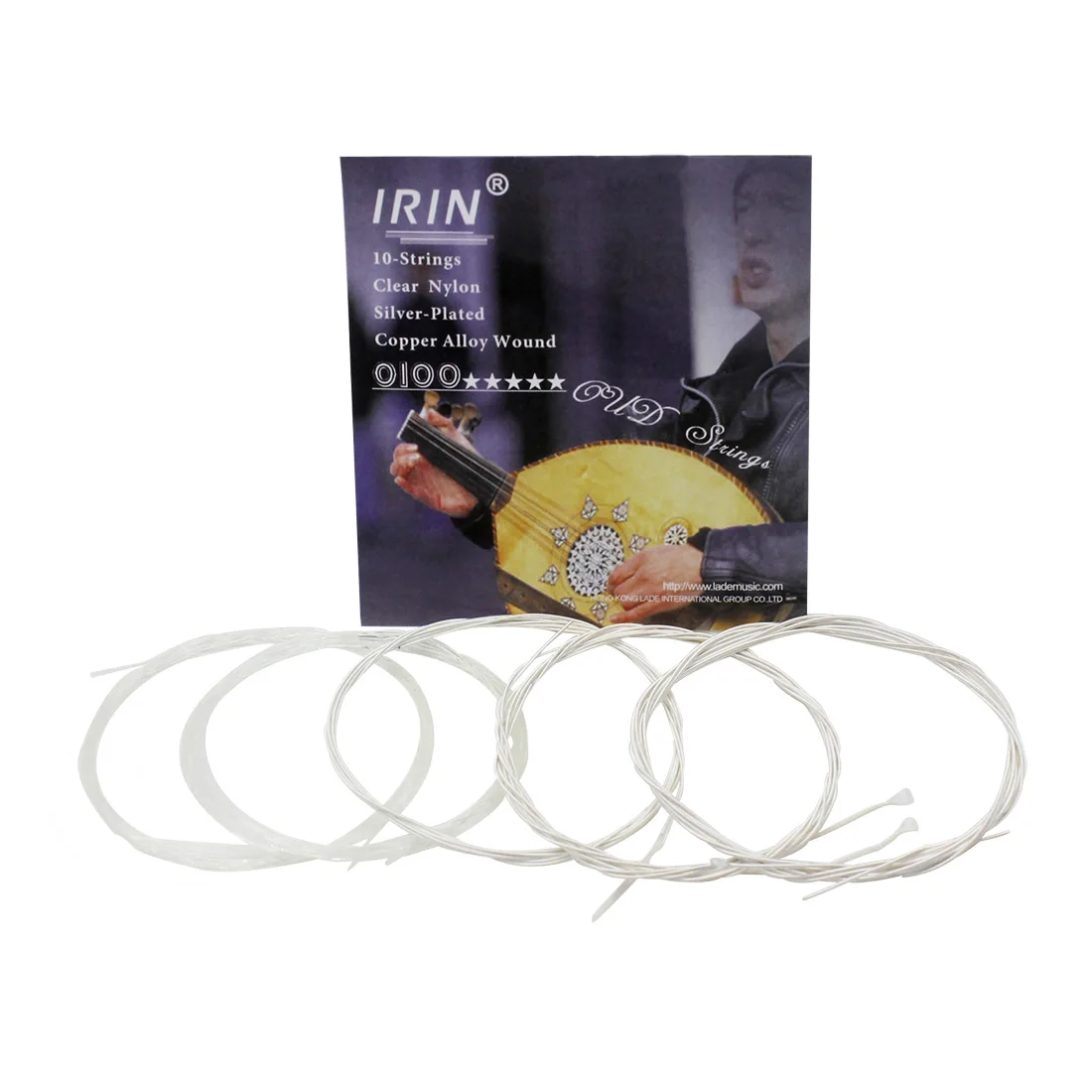 IRIN Oud Strings Turkey Oud Arab Lute Strings Nylon Silver Plated Copper Alloy Wound String Musical Instrument Parts Accessories