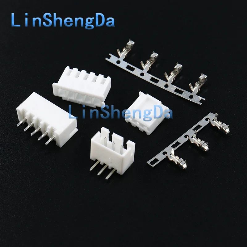 PH2.0 connector spacing 2mm connector plug+straight bent needle base+terminal 2P/3/4/5/8P9 10P