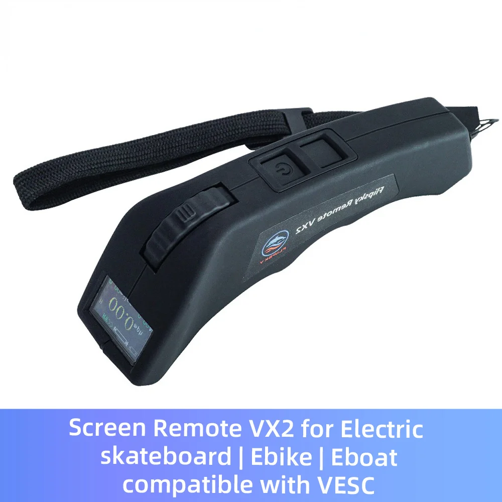 

Skateboard Remote Colorful Screen Remote Control VX2 Pro New Speed Mode for Ebike | Eboat compatible with VESC Flipsky