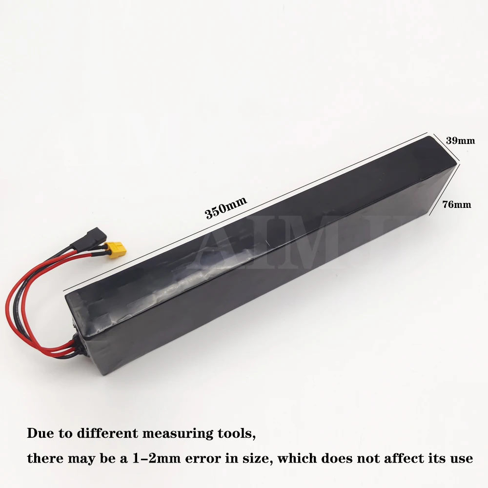 36V 10500mAh  Electric Scooter Lithium 10S4P Battery Pack 18650 Cells with BMS for 750W-1000W Scooters