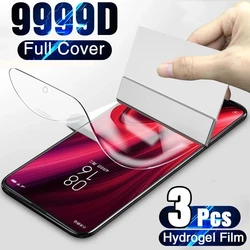 Protecteur d'écran pour Motorola, film hydrogel ultra protecteur, pas de verre, 3 pièces, X40 X30 Pro Edge 30ktEdge 20 30 Pro 40 Neo 30