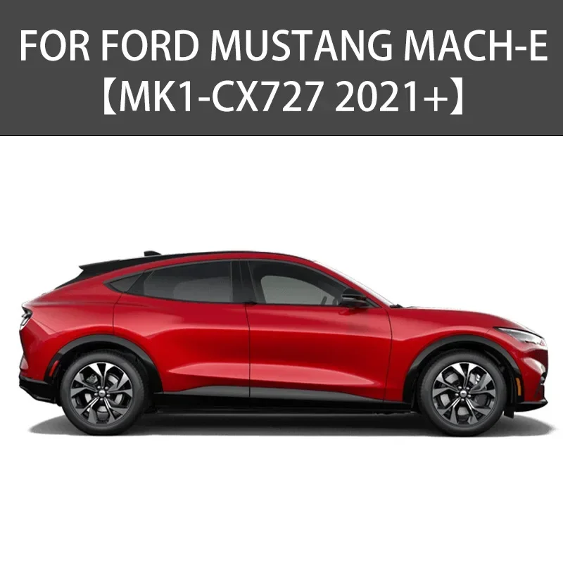 Fit for Ford Mustang Mach-E Window visor Car Sun Rain Guard Shade Deflector Wind Weathershield Moulding Trim Tuning Accessories