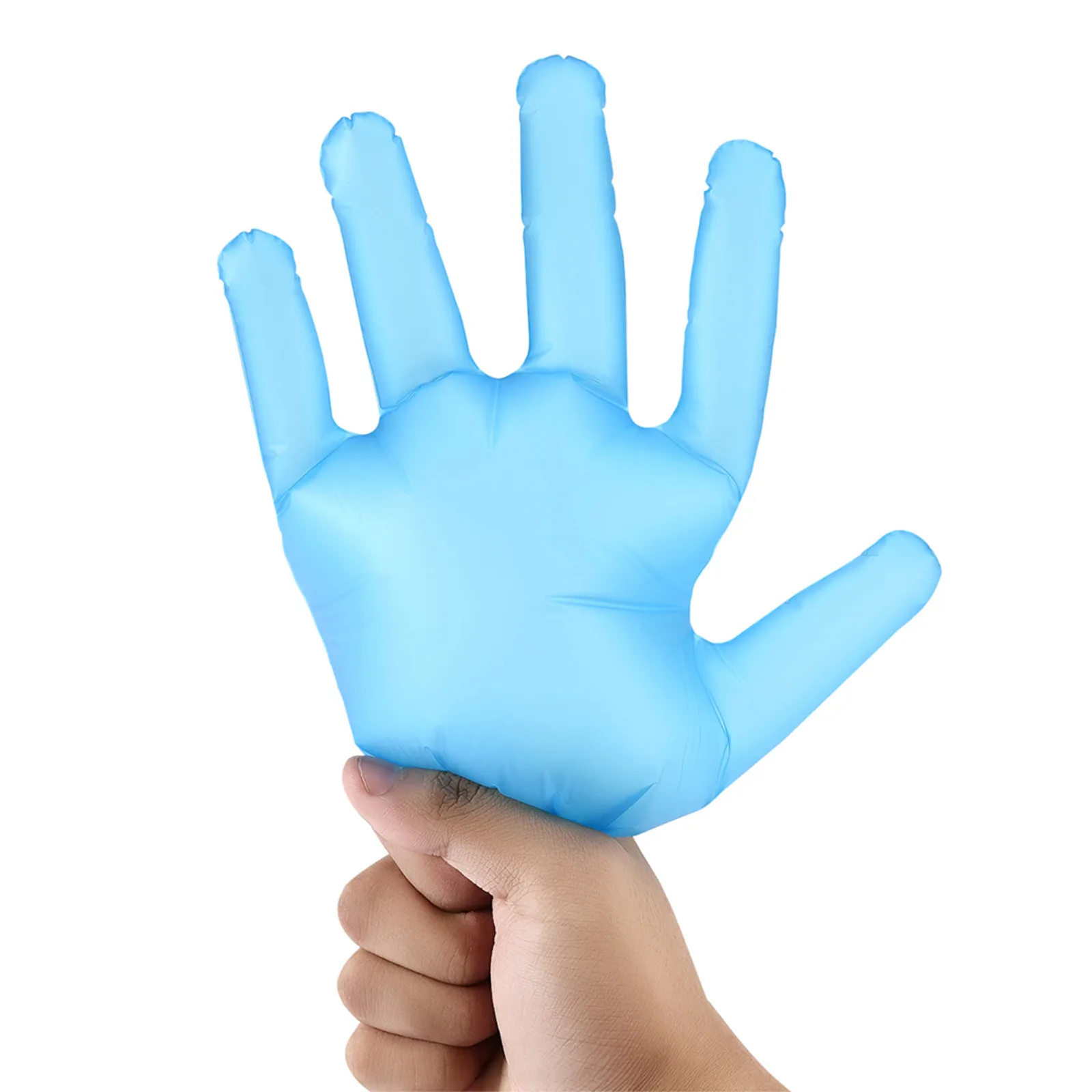 Blue Disposable Gloves Waterproof Protective Gloves Gloves Elastic Hand Cleaning Examination Supply Elastic Cover Hand 2026 T1