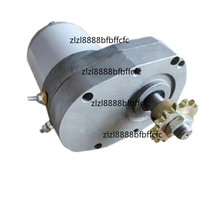 Suitable for 12V 24V 600W 60RPM 400kg High-power Multi-purpose DC Motor for Dual Fertilizer Box DC Permanent Magnet Motor 428 53
