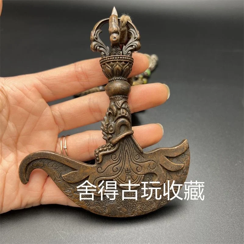 

Collect high-quality brass demon slaying pestle with thick and mellow coating, intact appearance, and physical photos taken,