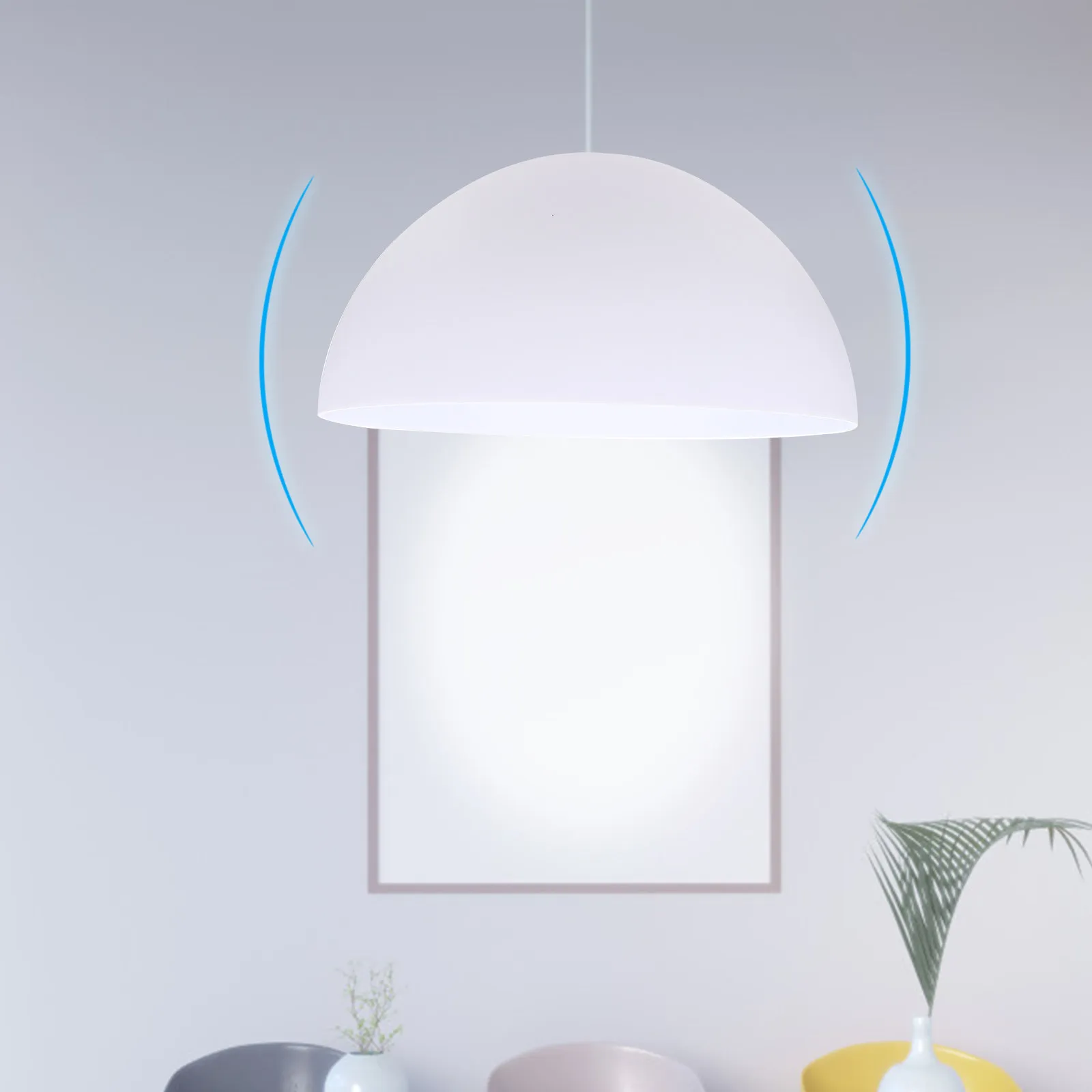 

2Pcs Durable Plastic Mushroom Lamp Shade Home Table Light Shade Protective Cover Practical Lampshade Decoration