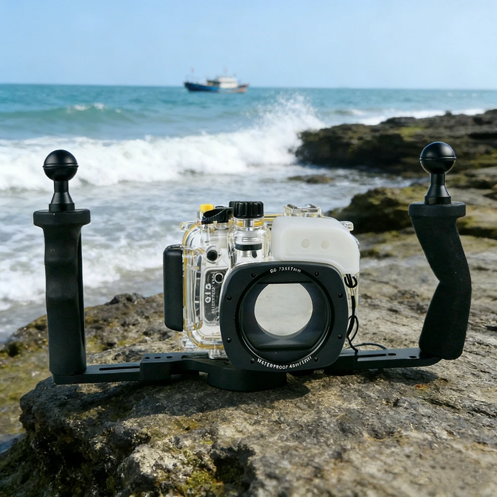 Scuba Diving Camera Case Cover For Panasonic GF5 14-42mm Underwater Photography Equipment Waterproof Camera Housing