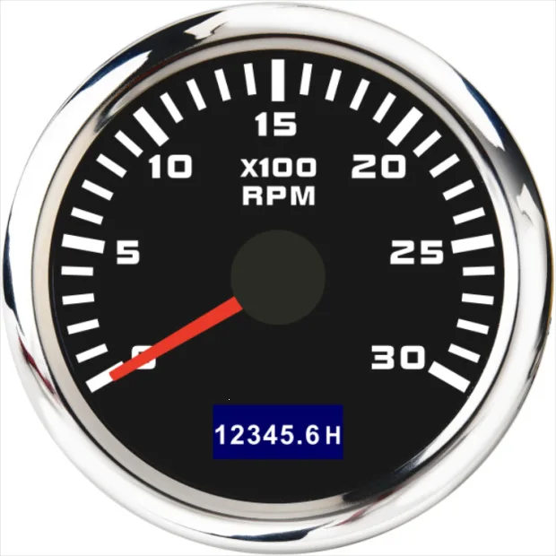 Tachometer 52mm RPM Construction Vehicle Agricultural Machinery Weichai Generator Engine Tachometer