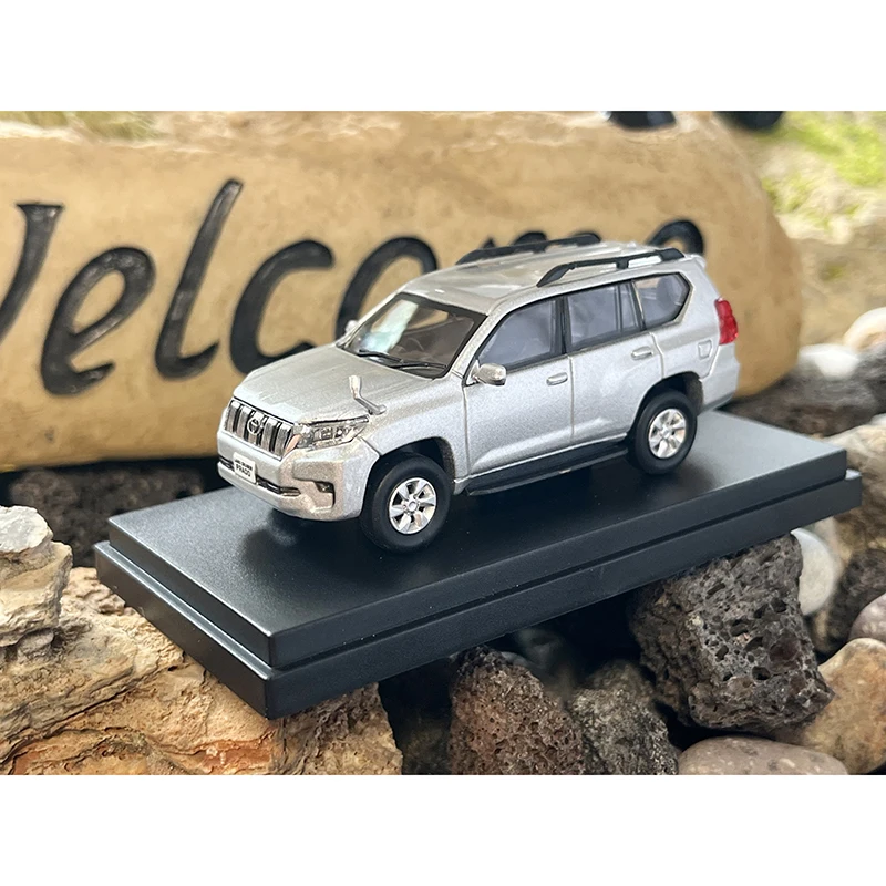 EBBRO Diecast 1:64 Scale Prado Off-road Vehicle Alloy Car Model Classic Collection Decoration Holiday Gift Display