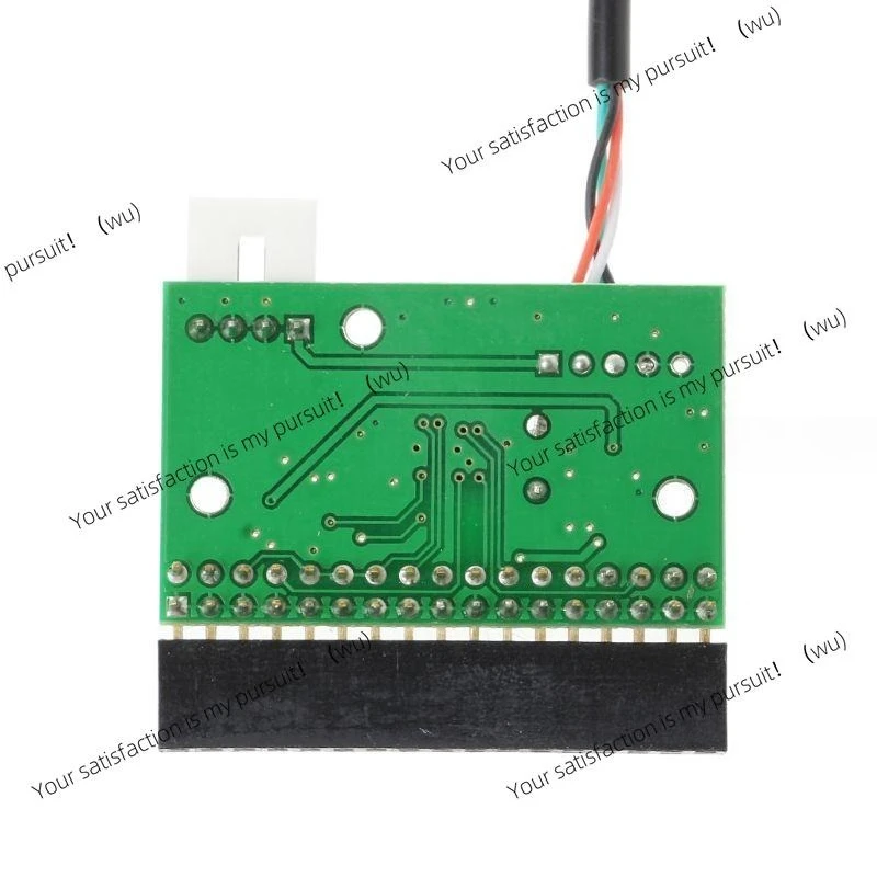 For 27GB 1.44MB 3.5-inch USB cable adapter connected to 34-pin floppy drive, U-drive connected to floppy disk D