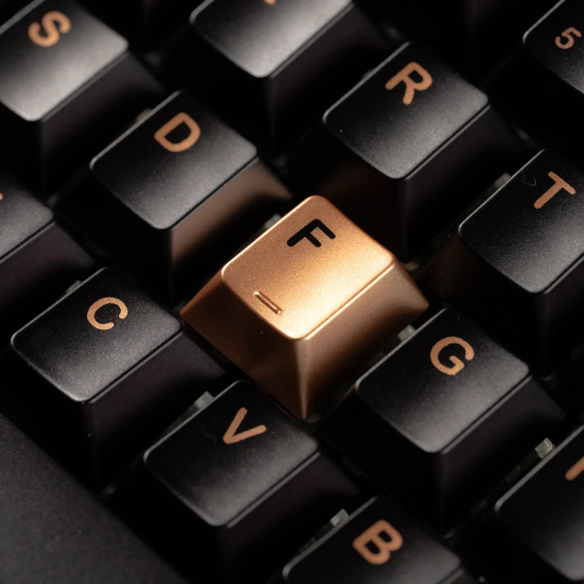 Womier 112-Key Metallic Coating Keycaps Metal Textured Dye Sub PBT Keycaps Cherry Profile for MX Switches Mechanical Keyboard