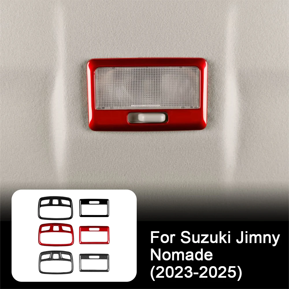 

Carbon Fiber Reading Light Cover For Suzuki Jimny 2023-2025 Anti-Scratch Interior Decoration Accessories Interior Modification
