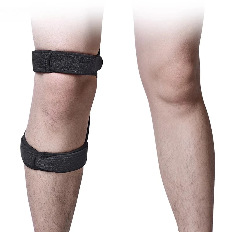 Knee booster knee patellar band fixation brace