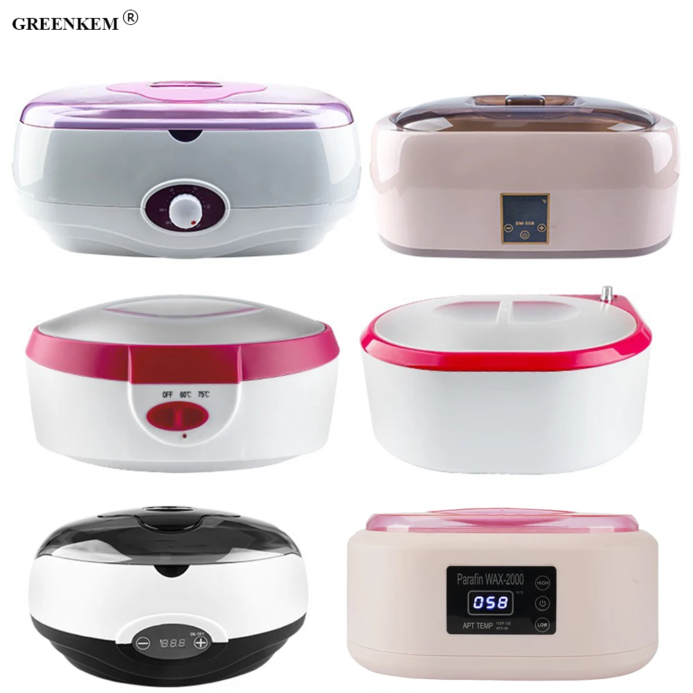 Máquina de cera de parafina para máscara de manos y pies, máquina de fusión de cera, olla más cálida, calentador de cera para salón de belleza y Spa