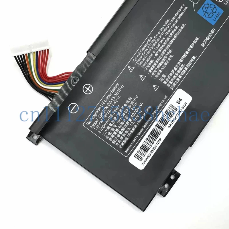 New for Vulcan Blade Z4 Z5 Z6 GK5CN-00-13-3S1P-0 X9Ti Laptop Battery