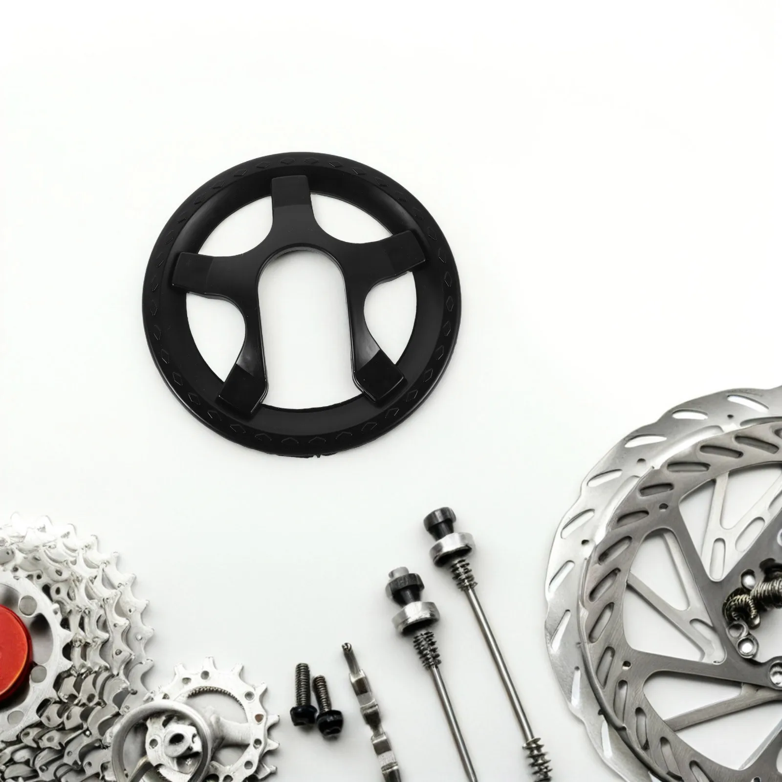 

Universal Bike Chain Protector 36T 5-Hole Durable Guard for Mountain Fixed Gear Cycling Chainwheel Cover