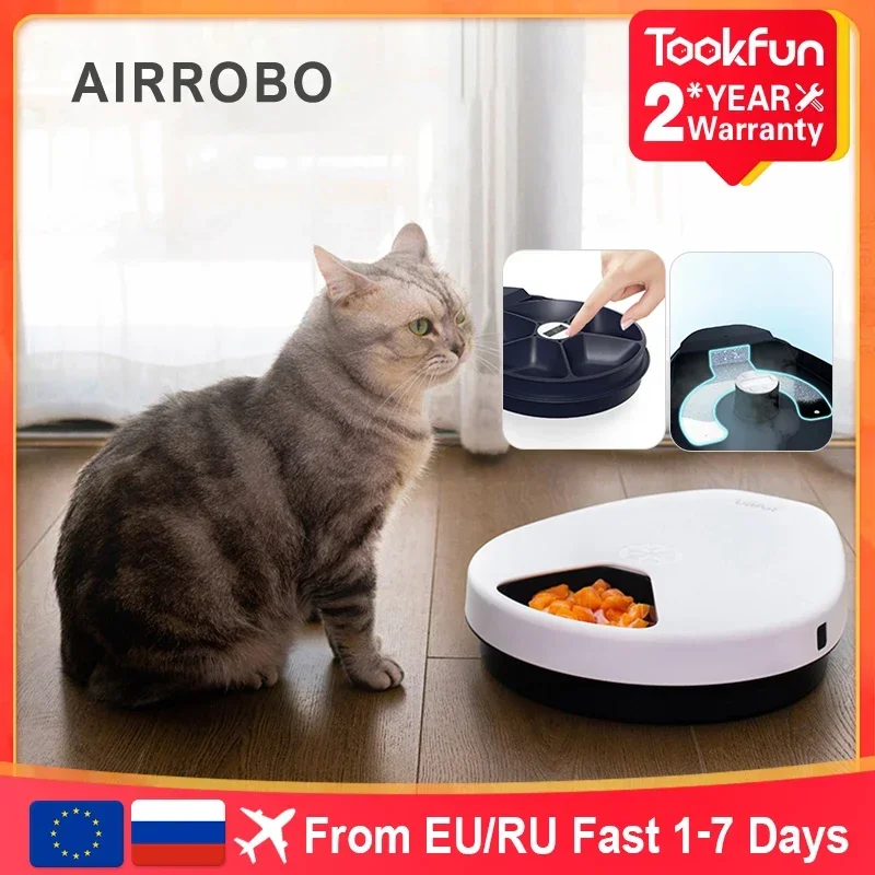 Airrobo Automatic Smart Feeder Wet Food Refrigeration Pet Dog Cat Food Dry Food Preservation Timing Quantitative