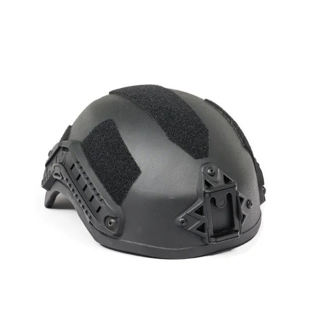 Black Hard Hat Kevlar or PE Protective Wendy Helmets