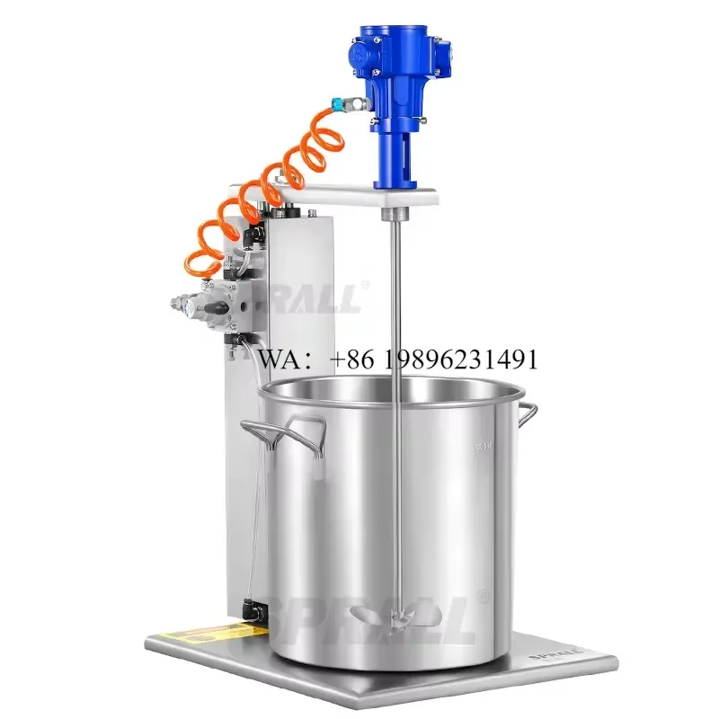 Wmwmnu for SPRALL High Efficient Explosion-proof Agitator Glue Coating Liquid Pneumatic Mixer for Liquid Stirring in Various