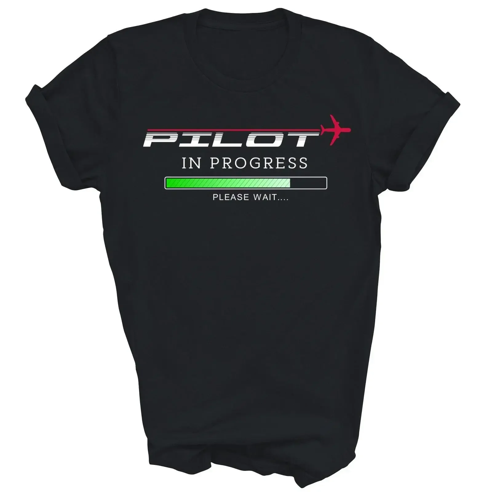 Pilot In Progress Please Wait Future T Shirt  vintage Washed homme Top For Everyday Wear Casual graphic Breathable Comfortable