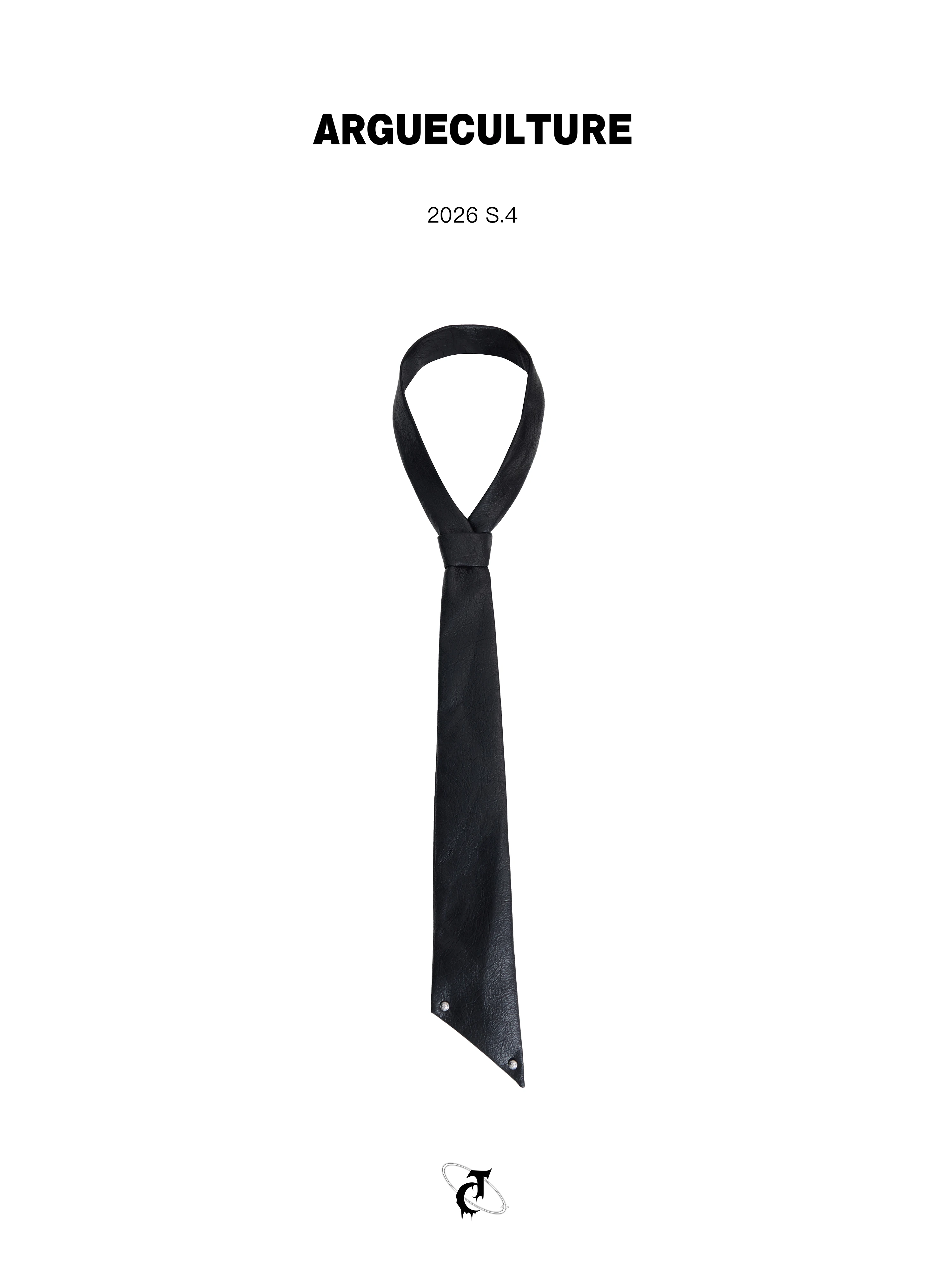 ArguE Fog Roll New Burst Pattern Irregular Design Sense Leather Tie High-End Feel Hand-rafted Shirt Bow Tie Business Style Pu...