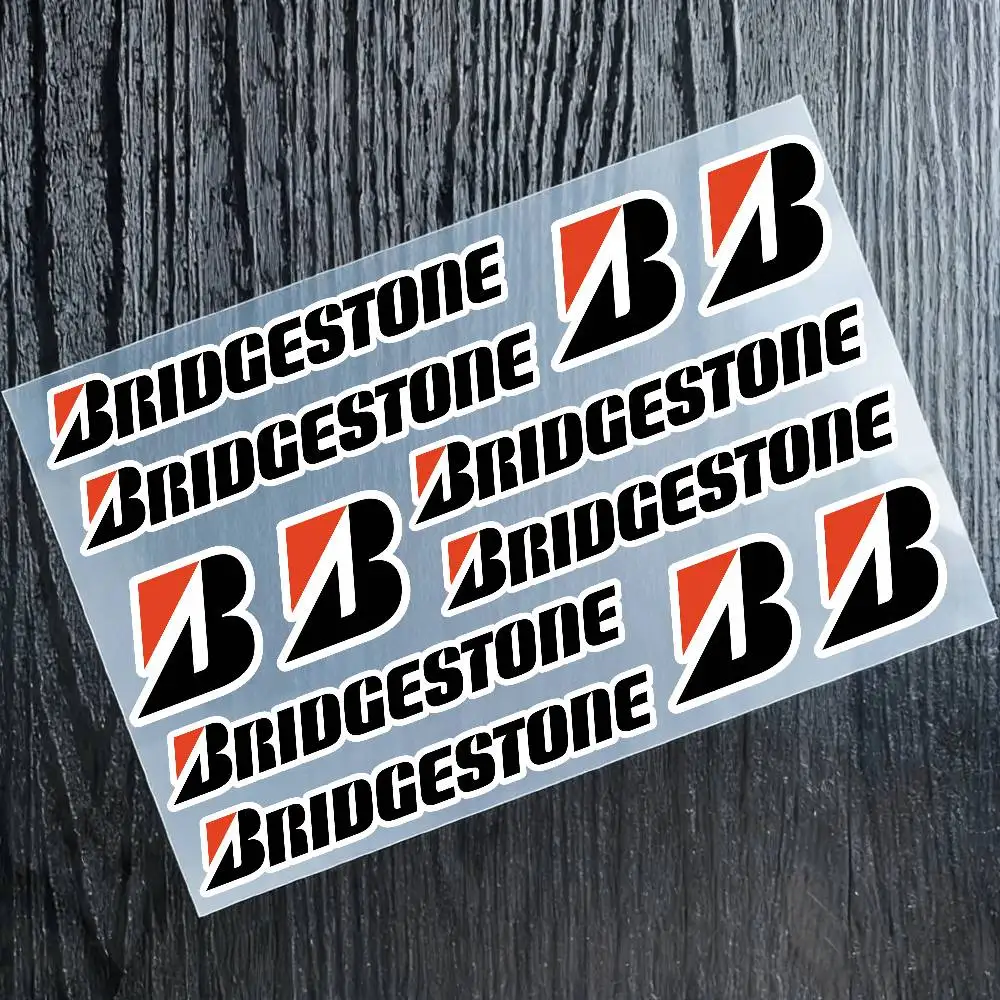 1pc Stickers For Bridgestone Moto Sticker Auto Body Bumper Windows Motorcycle Laptop Walls Vinyl Decal Car Tuning Accessories