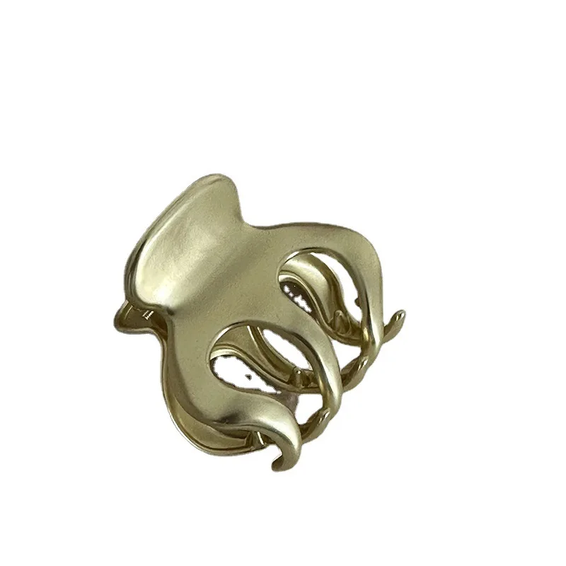 النساء غير النظامية الهندسة المعادن الشعر مخلب المشابك Hairgrip الفاخرة مقاطع الشعر دبابيس الشعر ذيل حصان حامل الفتيات اكسسوارات للشعر