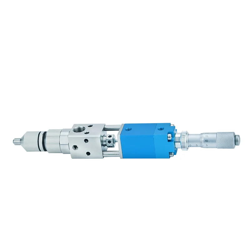 Point Spray Dispensing Valve Low Viscosity Alcohol Ink Glue Atomization Valve Spray Glue Dispensing Equipment Dispensing Valve