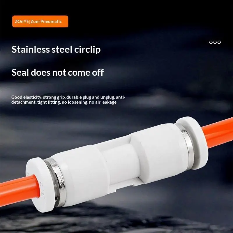 Mini Pneumatic Air Tube 90 Degree Elbow Quick Push In Fitting PL Series Multi Thread Pneumatic Connectors