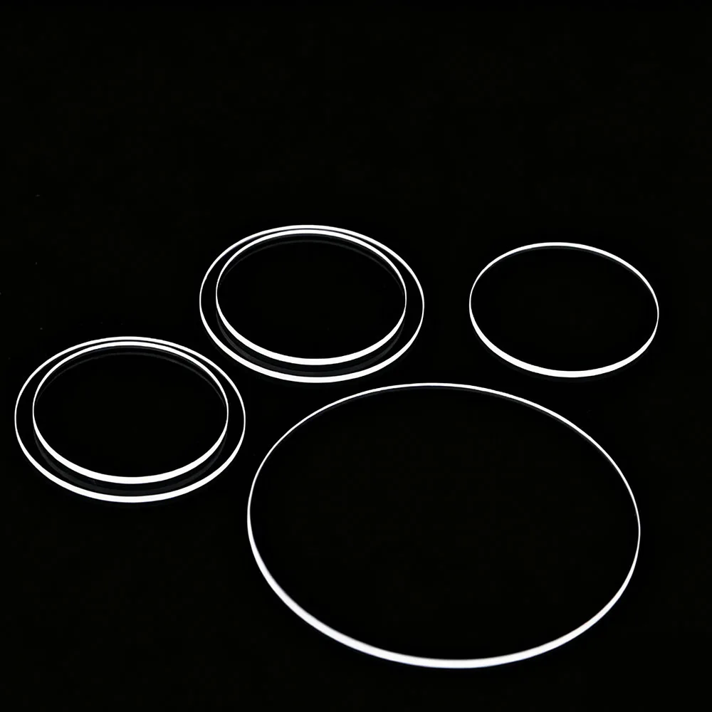 JGS1 Quarz-Rundplatte, UV-transparent, hochtemperaturbeständig, anpassbar für Laborzwecke, optischer Quarzwafer, Durchmesser 10mm-16mm – Detail 10
