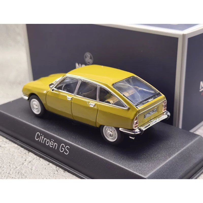 Diecast 1/43 Scale Citroen GS Alloy Car Model Collection Souvenir Display Ornaments Vehicle  Toy Gift