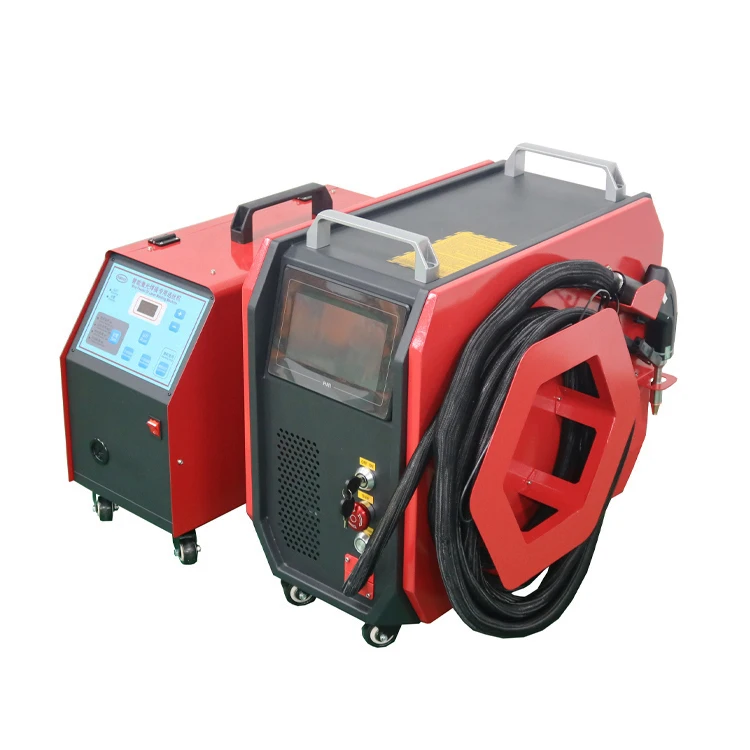 New Mini Small Air Cooling Handheld Cw Fiber Laser Welding Machine Welder  1500w Wsx Head Max Fiber for Steel Aluminum Welding