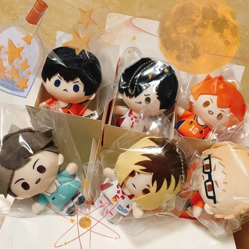 Authentische Nullset Volleyball Jugend Mini Puppe Anhänger Blind Box Kristall Super Soft Hinata Shoyo Yingshan Feixiong