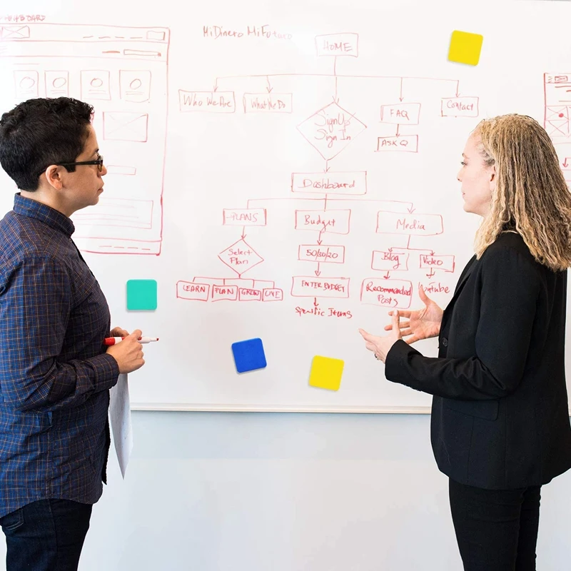 30 Chiếc Bảng Trắng Tẩy Có Thể Giặt Và Tái Sử Dụng Từ Tính Bảng Trắng Tẩy Vệ Sinh Khô Tẩy Xóa Dấu