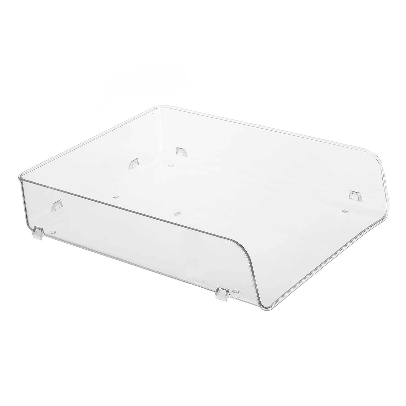 

1pc Multifunctional Home Storage Box File Organizer Desktop Tray Household Sundries Container Simple Design Women Cosmetics