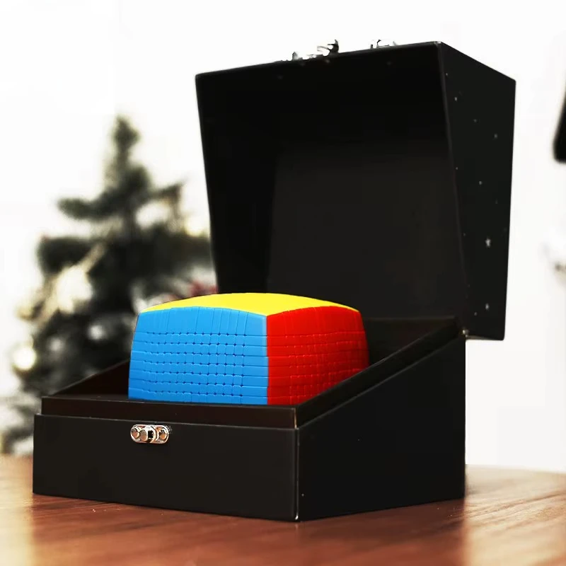 15X15X15 High-level Speed and Smooth Cube - Stickerless,Professional Puzzle Cube, Brain Teasers Toys for Kids & Adults