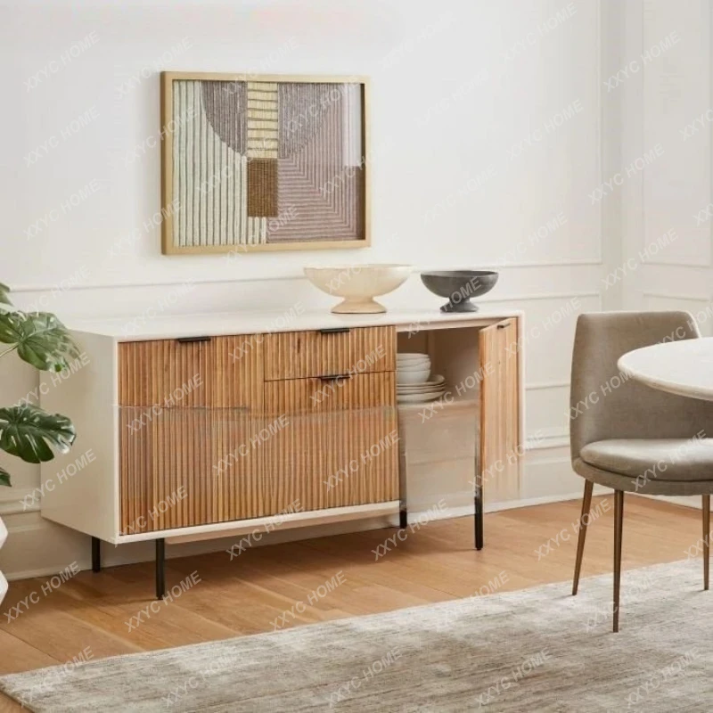 

Современный и стильный шкаф для хранения LX: Простой приставной шкаф для столовой/прихожей